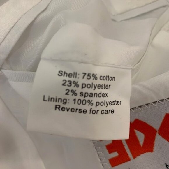 Edge Black & White Jacquard Suit Jacket Size Small - Picture 3 of 4